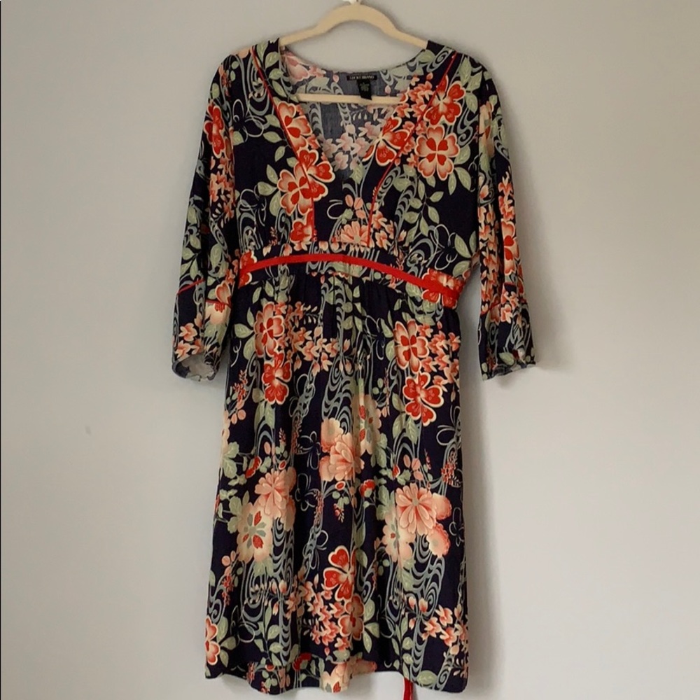 Lucky Brand Floral Zip Dress